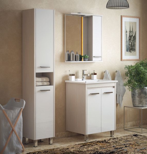 Тумба под раковину Corozo Лорена 65см лайн SD-00000319